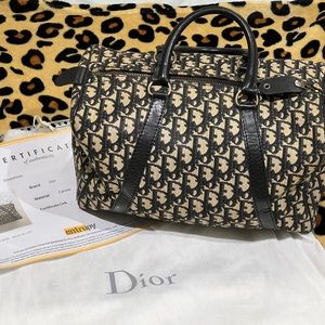 Christian Dior boston bag